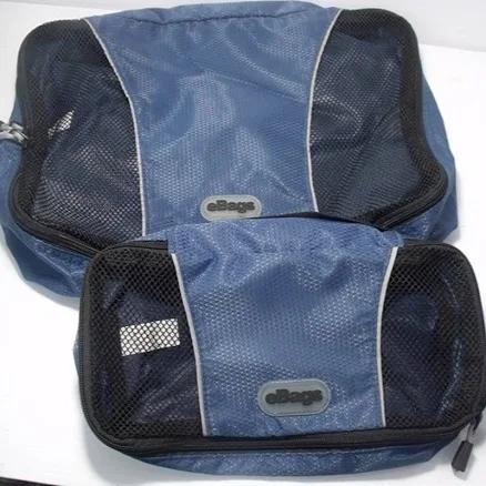 Ebags 2 Sizes Packing Cubes- Blue Excellent For Travel, Storage, More!