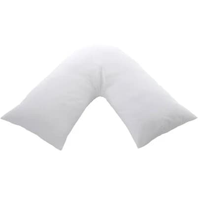 Cheer Hypoallergenic Down Alternative V Shape Pillow