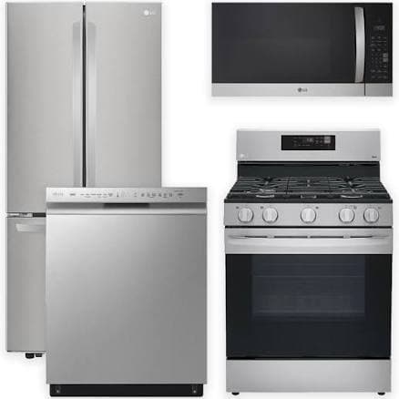LG Logo LG Profile 4-piece Appliance Package