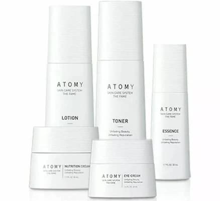 Atomy The Fame Skin Care System 5ea Set Toner Eye Cream Essence Lotion
