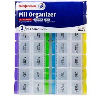 Walgreens 7-Day Pill Organizer