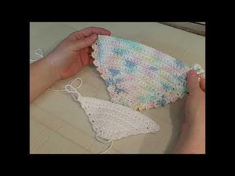 Lamplight Crochet Tutorial #16 Baby Drool Bib