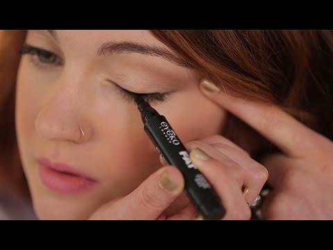 How To: Apply Liquid Eyeliner for Beginners