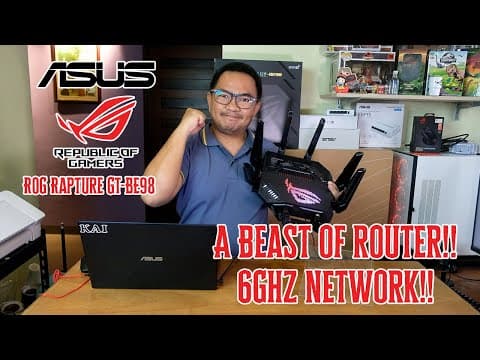 ASUS ROG RAPTURE GT-BE98 | JK Chavez