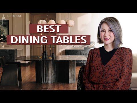 BEST DINING TABLES - What to Look for and Where to Buy! | Julie Khuu