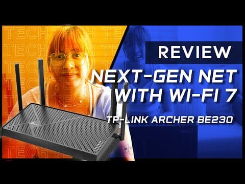 TP-Link Archer BE230 Wi-Fi 7 Router Unboxing, Installation, & Quick Review