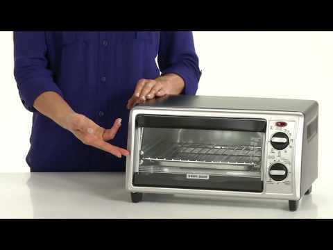 Black + Decker 4-Slice Countertop Convection Toaster Oven