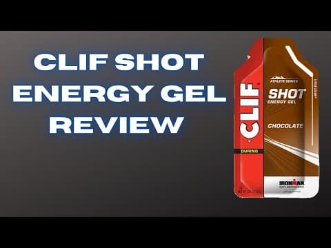 Clif Shot Energy Gel Review | My First Marathon - Ep. 13