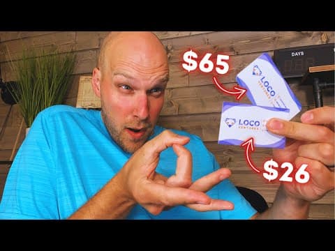 VistaPrint Business Cards Review (Standard vs Premium)