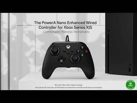 Nano Enhanced Wired Controller for Xbox Series X|S - Black