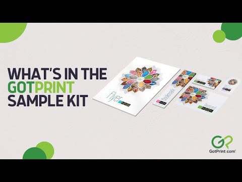 What’s in the GotPrint Sample Kit
