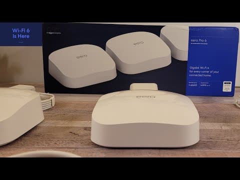 Faster, More Reliable Wi-Fi is here!!   Eero Pro 6 unboxing and review