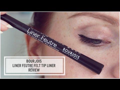 Bourjois Felt Tip Eyeliner Review & Demo