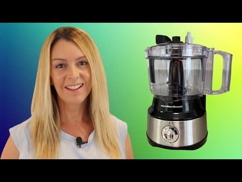 Review: Hamilton Beach Food Processor: Amazing. Versatile.