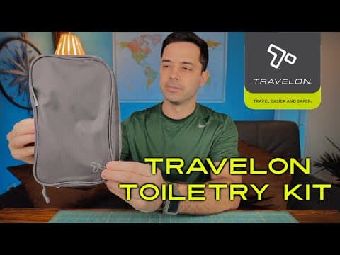 Travelon Compact Hanging Toiletry Kit (BEST FOR TRAVEL!)