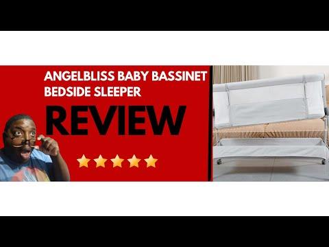 ANGELBLISS Baby Bassinet Review | Portable Bedside Sleeper with Wheels & Adjustable Height