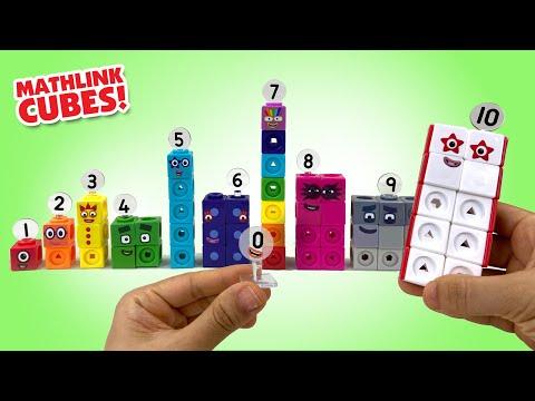 Let's Build Numberblocks Mathlink Cubes Zero to Ten by Learning Resources ||  Keiths Toy Box