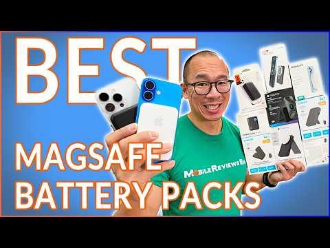 Top 5 MagSafe Battery Packs For The iPhone 16 - 24+ Tested!