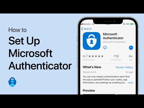 How To Set Up Microsoft Authenticator App on iOS