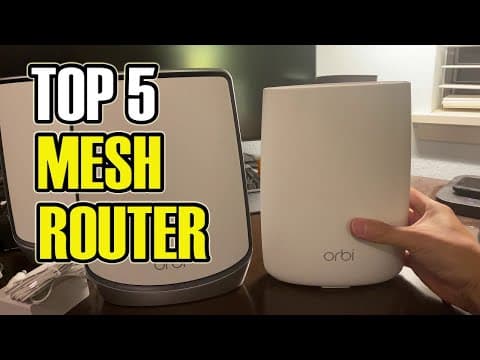 ✅ 2021 Review NETGEAR Orbi RBK50 | Top 5 Best Mesh Router