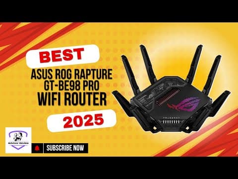 Asus ROG Rapture GT BE98 Pro Wifi Router Full Review Of 2025