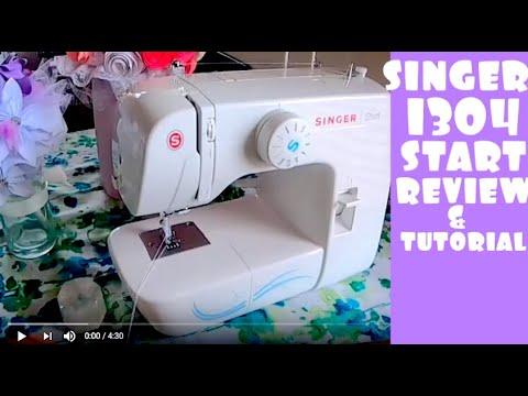 Singer 1304 Start Essential Sewing Machine Review and tutorial for first time beginners! #sew