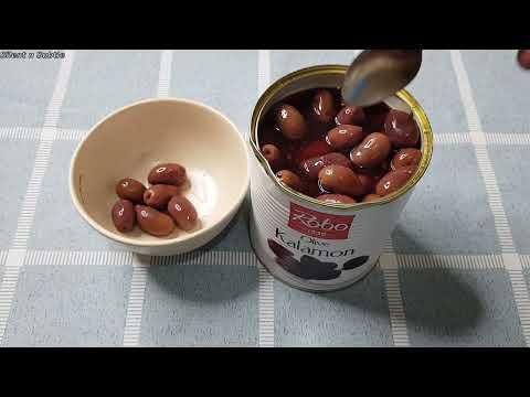 Olivepedia - 4 - Italian Kalamon/Kalamata Olives whole - Robo