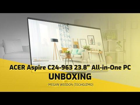 ACER Aspire C24-963 23.8" All-in-One PC Unboxing