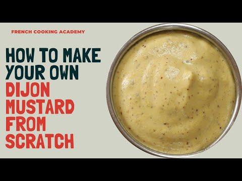 How to make Dijon mustard from scratch (try this and never buy Dijon mustard again)