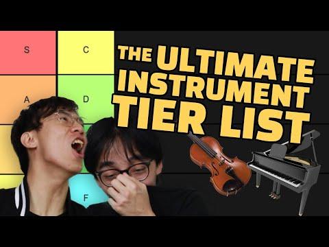 Musical Instrument Tier List