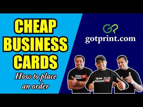 Cheap business cards ( Gotprint review )