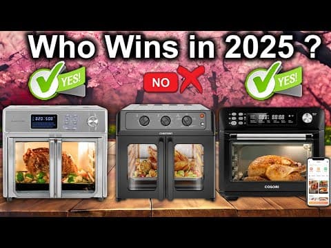 5 Best Air Fryer Toaster Ovens of 2025, Tested and Reviewed by Experts