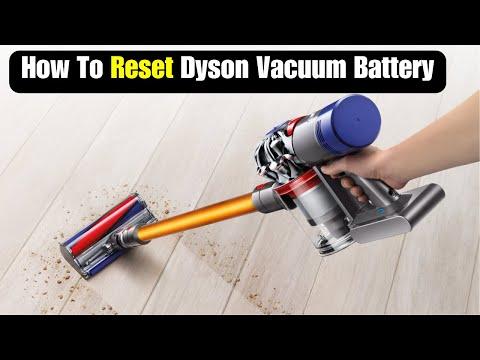 How To Reset Dyson vacuum battery | How to reset dyson cordless vacuum