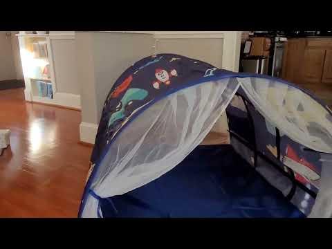 Happy Tent Space Stars Bed Tents for Kids Portable Play Tent Game House Review, Great roomy tent