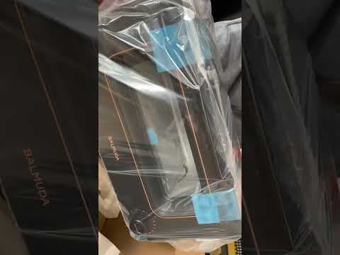 Unboxing BALMUDA The Toaster