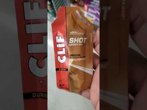 CLIF SHOT ENERGY GEL ! #satisfying #shorts #amazing #energygel #yearofyou #asmr
