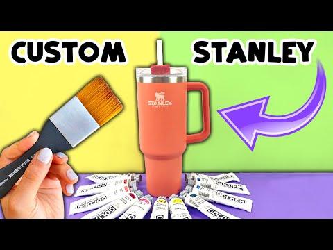 I Customized a Stanley Tumbler?! *my favorite one yet*