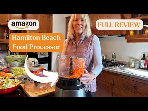 Hamilton Beach Food Processor Review