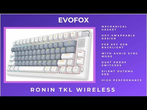 I Spent 30 Days with the Evofox Ronin TKL Wireless Keyboard and IT CHANGED My Gaming
