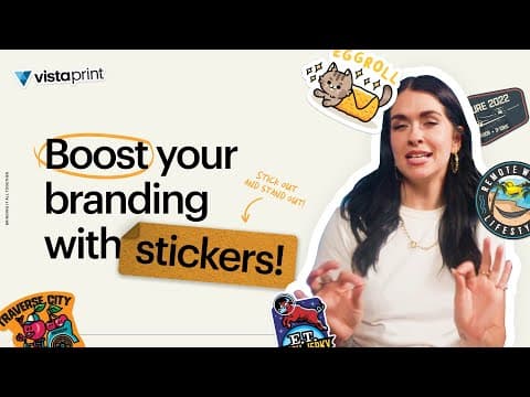 How to print the right stickers for your small business