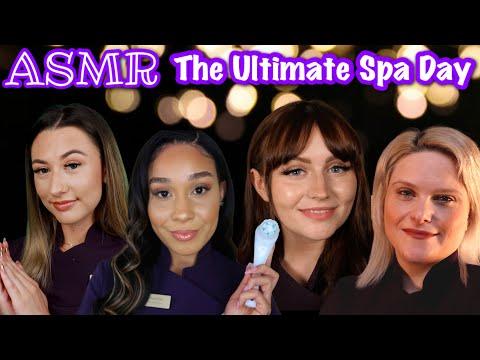 The ULTIMATE ASMR Spa Day Experience With @LottieLovesASMR @SophieMichelleASMR @GlossAndTinglesASMR