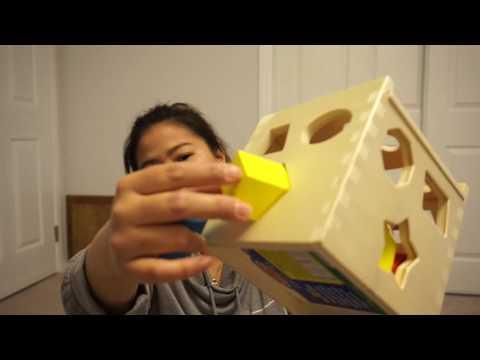 Melissa and Doug shape sorting cube review