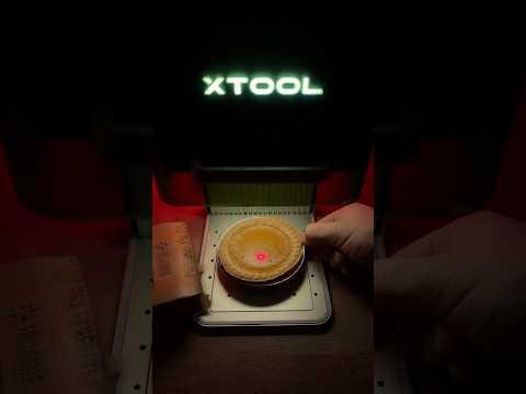 xTool F1 Pumpkin Pie Laser Engraving  #xtoolf1 #xtoolhowto #xtool #xtoolprojects