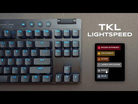 Logitech G PRO X TKL Lightspeed Keyboard - G HUB Software Review