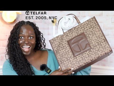 *NEW* Telfar Monogram Jacquard Shopping Bags - UNBOXING 😱 | OHEMAA