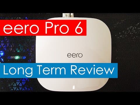eero Pro 6 Long Term Review | Max Speed Test, Max Range Test, eero App and More