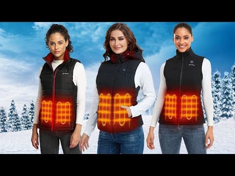 Top 5 Best Heated Vests for Women to Stay Cozy and Chic!