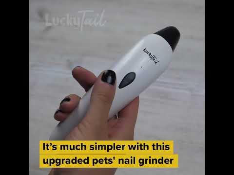 How the LuckyTail Nail Grinder Works