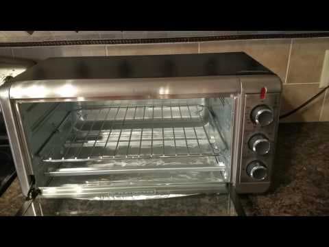 BLACK+DECKER TO3240XSBD 8 Slice Extra Wide Convection Countertop Toaster Oven