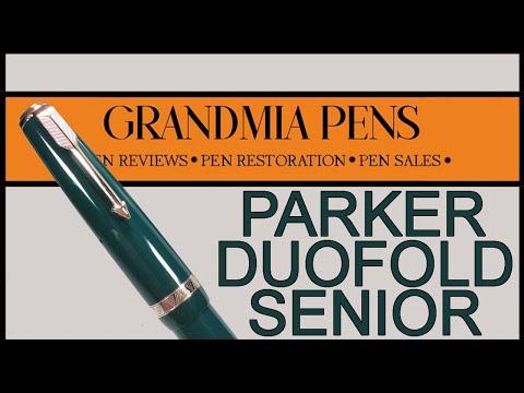 PARKER SENIOR NEW DUOFOLD FOUNTAIN PEN